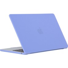 Digital Computer Home MacBook Air 13 INÇ(2022)A2681/(2024)A3113 M3 Mat Kaplama Koruyucu Laptop Kapağı Çizilmeye Dayanıklı Sert Pc Dizüstü Bilgisayar Kılıfı-Mavi Mor (Yurt Dışından)