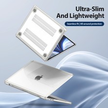 Digital Computer Home Dux Ducıs Lcgm Serisi Parlak Kılıf MacBook Air 13 INÇ(2018)A1932/(2020)A2179, A2337 Tpu Pc Shell Kılıf-Şeffaf (Yurt Dışından)