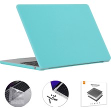 Digital Computer Home MacBook Air 13 INÇ(2024)A2681(M2)/A3113(M3)/(2022)(AB)KAPAK Için Tpu Klavye Filmi-Mavi Mat Laptop Kılıfı (Yurt Dışından)