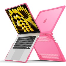 Digital Computer Home Macbook Air 15 INÇ(2023)M2 A2941/(2024)A3114 M3 Stand Tasarımı Dizüstü Bilgisayar Anti-Scratch Sert Pc Kapağı-Gül Laptop Çantası (Yurt Dışından)