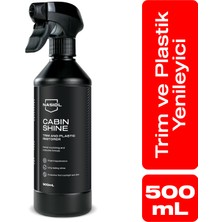 Nasiol Cabinshine Trim ve Plastik Korucuyu/Yenileyici-500ml-Plastik Yüzey,Torpido Parlatıcı Bakımı