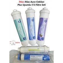 İhlas Ihlas Aura Cebilon Plus Uyumlu 5'li Filtre Seti