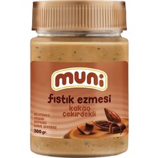 Muni Kakao Çekirdekli Fıstık Ezmesi, 300 gr