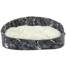 Pet Comfort Porto  Köpek Yatağı Siyah-Beyaz 70x55cm