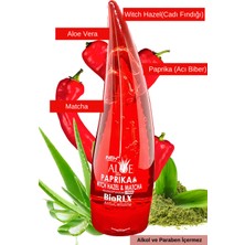 BioRLX  Aloe Vera, Paprika, Cadı Fındığı Özlü, Kalça ve Karın Bölgesine Özel, Hafif Isıtma Özellikli Jel 250 ml