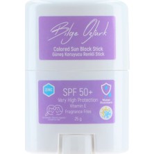 Stıck Renkli Güneş Koruyucu Mor GKF50+ 25G / Colored Sun Block Stıck Purple Spf 50+