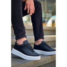 KB-005 Kuback Siyah Cilt Bağcıklı  Günlük Erkek  Ayakkabı