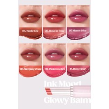 Yoğun Nemlendirme Sunan Vegan Dudak Balmı PERIPERA Ink Mood Glowy Balm (8Sleeping Coral)(Night Peri)