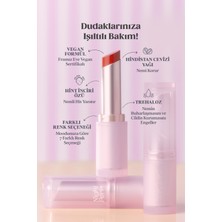 Yoğun Nemlendirme Sunan Vegan Dudak Balmı PERIPERA Ink Mood Glowy Balm (8Sleeping Coral)(Night Peri)