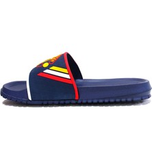 Calx Manchester Lacivert Sarı Kırmızı Anatomik Comfort Terlik