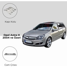 Alminox Oto Aksesuar Opel Astra H 2004 ve Üzeri Set Kapı  Kolu- Cam Çıtası