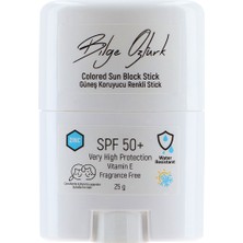 Stıck Renkli Güneş Koruyucu Beyaz GKF50+ 25G / Colored Sun Block Stıck Whıte SPF50+