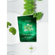 Lon.G Cica K-Beauty 10'lu Cica Özlü Cilt Otantik Gerçek Parıltılı Yüz Maskesi