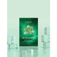 Lon.G Cica K-Beauty 10'lu Cica Özlü Cilt Otantik Gerçek Parıltılı Yüz Maskesi