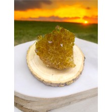 Tekno Trust Sitrin Jeot Ham Doğal Taş Mineral (Sertifikalı)(Para Taşı)(Bereket TAŞI)(200 Gram -5 cm Boy)