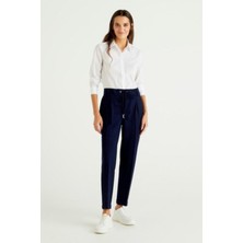 United Colors Of Benetton Kadın Lacivert Pantolon Model Kodu: 124P4DI4DF00J