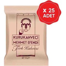 Mehmet Efendi 25 Adet Mehmet Efendi Türk Kahvesi 100 gr