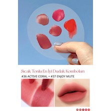 Yüksek Pigmentli, Kadife Görünümlü, Gün Boyu Kalıcı Tint PERIPERA Ink Velvet (38 Bright Pink)