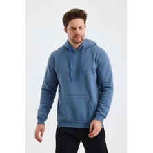 Monox Erkek Kapşonlu 3 Iplik Sweatshirt