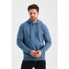 Monox Erkek Kapşonlu 3 Iplik Sweatshirt