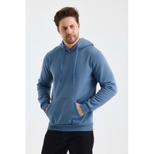 Monox Erkek Kapşonlu 3 Iplik Sweatshirt