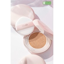 Blur Efekti Veren Vegan Cushion CLIO Veganwear Pure Blurring Cushion+Refill SPF50+ PA+++(2 Lingerie)