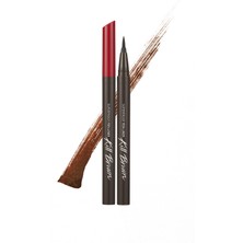 Sünger Uçlu, Suya Dayanıklı Kalem Eyeliner CLIO Superproof Pen Liner Kill Brown (02 Brown)