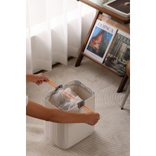 Mase Mode MAS5913W-15L Sensörlü Akıllı Plastik Çöp Kutusu 15L