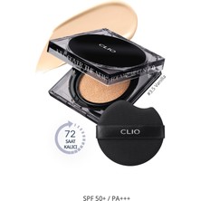 Kalıcı Kapatıcı Cushion CLIO Kill Cover The New Founwear Cushion +Refill SPF50+PA+++ (3.5 Vanilla)