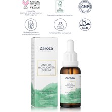 Zaroza Leke ve Yaşlanma Karşıtı Arbutin & Vitamin C Cilt Aydınlatıcı Serum 30 ml