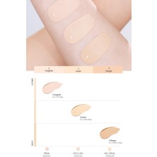 Yoğun Nem ve Işıltı Veren Cushion CLIO Kill Cover Mesh Glow Cushion+Refill Spf50+PA++++ (4 Ginger)