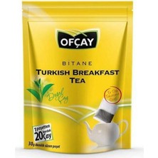 Ofçay Bitane Turkish Breakfast Tea Eko Demlik Poşet Çay 30 gr 30 Adet