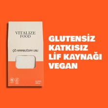 Vitalize Food Glutensiz Çiğ Karabuğday Unu 300 gr 2 Adet (600 Gr)