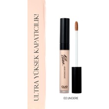 Uzun Süre Kalıcı, Pürüzsüz Dokuya Sahip Concealer CLIO Kill Cover Liquid Concealer (02 Lingerie)