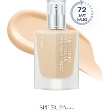 Yoğun Kapatıcılık Sağlayan Fondöten CLIO Kill Cover Founwear Foundation Spf30 PA+++ (3 Linen)