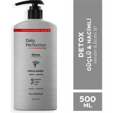 Daily Perfection Detox Şampuanı - Doğal Bambu 500 ml