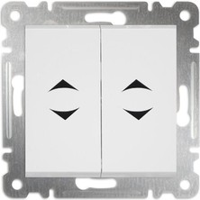 Makel Vavien Ikili Beyaz Karea