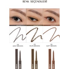 Suya Dayanıklı, Gün Boyu Kalıcı Kalem Eyeliner CLIO Extreme Gelpresso Pencil Liner (05 Mute Brown)