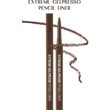 Suya Dayanıklı, Gün Boyu Kalıcı Kalem Eyeliner CLIO Extreme Gelpresso Pencil Liner (02 Deep Brown)