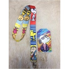 Snoopy Boyun Askısı ve Dik Kartlık