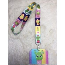 Kaktüs Boyun Askısı ve Yan Kartlık