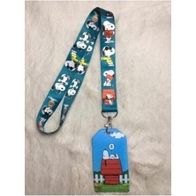 Snoopy Boyun Askısı ve Dik Kartlık
