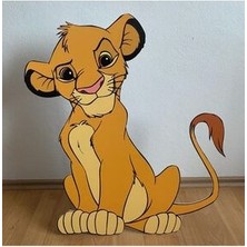 Simba Aslan Masa Önü Ayaklı Pano