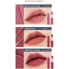 Yumuşak Dokulu, Hafif Mat Görünüm Sunan Ruj CLIO Chiffon Mood Lip (05 Almond Up)