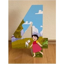 Okart Tasarım Heidi 4 Masaüstü Ayaklı Pano