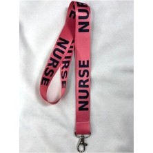Pembe Siyah Boyun Askısı
