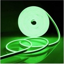 12V Yeşil Neon LED - Hortum Led- Su Geçirmez - 5 Metre