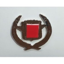 Süslen Cadillac Metal Arma - Cadillac Saç Örgü Arma - Cadillac Logo Arma Etiketçilere (8 cm x 9 Cm)