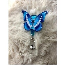 Mavi Kelebek Yoyo Kartlık