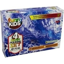 Rich Funny Kids Pouring Set 4X70ML. (4 Renk )